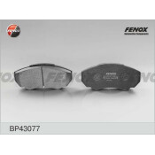 Колодки тормозные дисковые Fenox, комплект на ось (4 шт), арт. BP43077