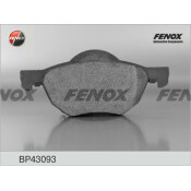 Колодки тормозные дисковые Fenox передние, комплект на ось (4 шт), арт. BP43093