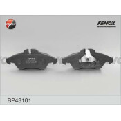 Колодки тормозные дисковые Fenox, передние, комплект на ось (4 шт), арт. BP43101