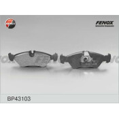 Колодки тормозные дисковые Fenox задние, комплект на ось (4 шт), арт. BP43103