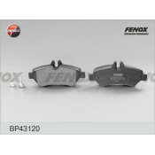 Колодки тормозные дисковые Fenox, задние, комплект на ось (4 шт), арт. BP43120