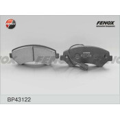 Колодки тормозные дисковые Fenox передние, комплект на ось (4 шт), арт. BP43122