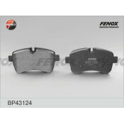 Колодки тормозные дисковые Fenox, задние, комплект на ось (4 шт), арт. BP43124