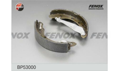 Колодки тормозные барабанные Fenox, комплект на ось (4 шт), арт. BP53000