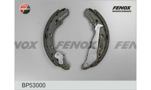 Колодки тормозные барабанные Fenox, комплект на ось (4 шт), арт. BP53000