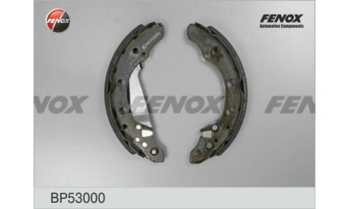 Колодки тормозные барабанные Fenox, комплект на ось (4 шт), арт. BP53000