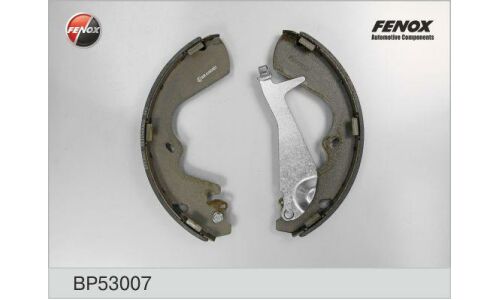 Колодки тормозные барабанные Fenox, комплект на ось (4 шт), арт. BP53002