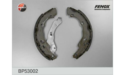 Колодки тормозные барабанные Fenox, комплект на ось (4 шт), арт. BP53002