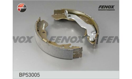 Колодки тормозные барабанные Fenox, комплект на ось (4 шт), арт. BP53005