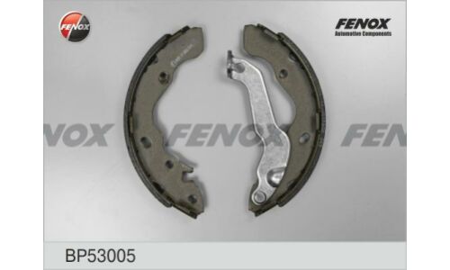 Колодки тормозные барабанные Fenox, комплект на ось (4 шт), арт. BP53005