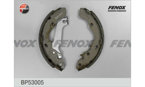 Колодки тормозные барабанные Fenox, комплект на ось (4 шт), арт. BP53005