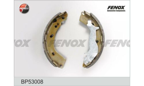 Колодки тормозные барабанные Fenox, комплект на ось (4 шт), арт. BP53008