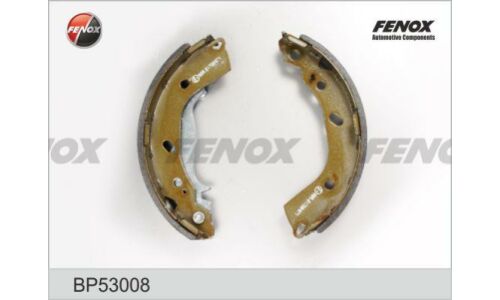 Колодки тормозные барабанные Fenox, комплект на ось (4 шт), арт. BP53008