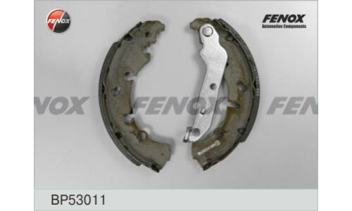 Колодки тормозные барабанные Fenox, комплект на ось (4 шт), арт. BP53011