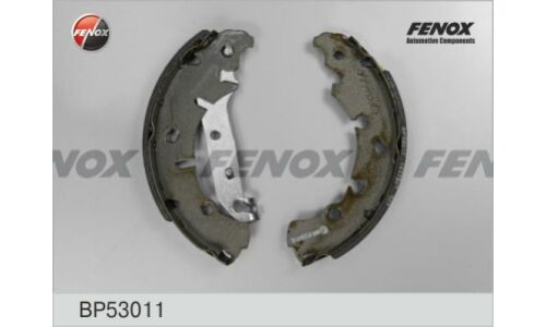 Колодки тормозные барабанные Fenox, комплект на ось (4 шт), арт. BP53011