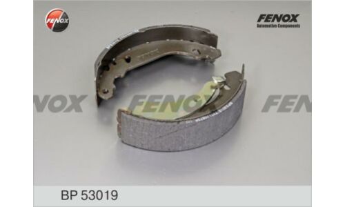 Колодки тормозные барабанные Fenox, комплект на ось (4 шт), арт. BP53019