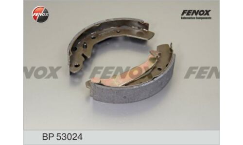 Колодки тормозные барабанные Fenox, комплект на ось (4 шт), арт. BP53024