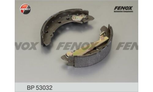 Колодки тормозные барабанные Fenox, комплект на ось (4 шт), арт. BP53032