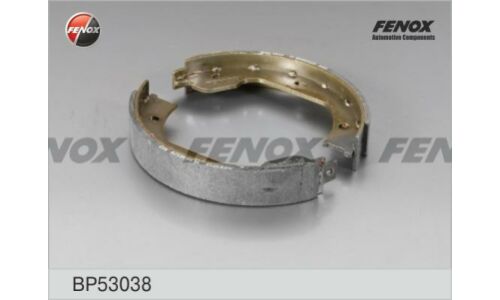 Колодки тормозные барабанные Fenox, комплект на ось (4 шт), арт. BP53038