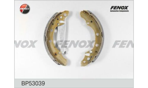 Колодки тормозные барабанные Fenox, комплект на ось (4 шт), арт. BP53039