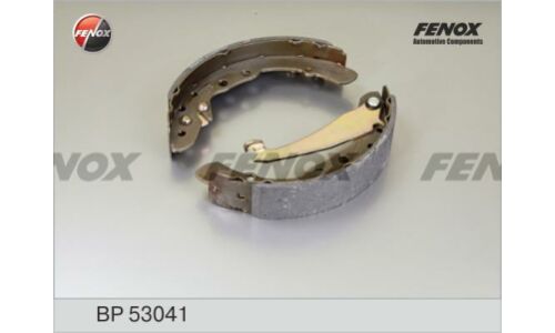 Колодки тормозные барабанные Fenox, комплект на ось (4 шт), арт. BP53041