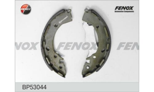 Колодки тормозные барабанные Fenox, комплект на ось (4 шт), арт. BP53044