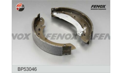 Колодки тормозные барабанные Fenox, комплект на ось (4 шт), арт. BP53046