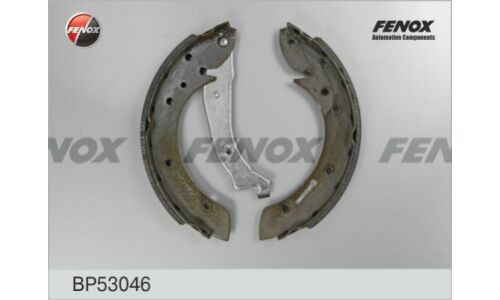 Колодки тормозные барабанные Fenox, комплект на ось (4 шт), арт. BP53046