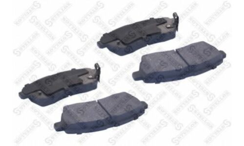 Колодки тормозные дисковые Stellox, передние, для Mazda 2, Ford Fiesta, комплект на ось (4 шт), арт. 000 087B-SX