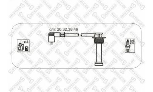 Ком-т проводов Ford Escort/Fiesta/Monde Stellox, арт. 10-38143-SX