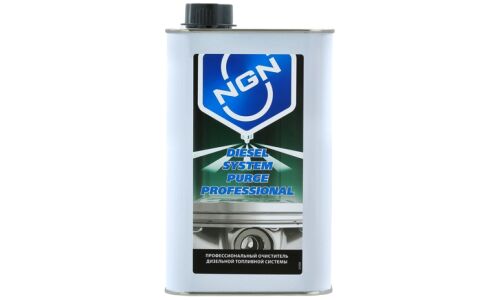 Промывка инжекторов NGN Diesel System Purge Professional, для дизельных двигателей, для промывочных станций, банка 1л, арт. V0004
