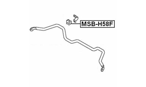 Втулка стабилизатора Febest, арт. MSB-H58F