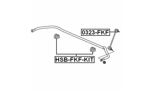 Втулка Febest, арт. HSB-FKF-KIT