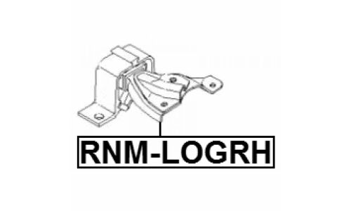 Подушка двигателя | зад прав/лев Febest, арт. RNM-LOGRH