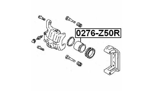 Поршень тормозного суппорта Febest, задний, арт. 0276-Z50R