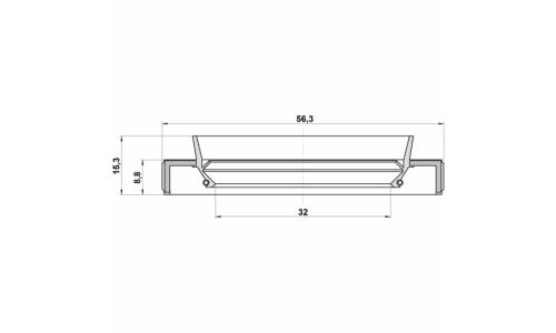 Сальник привода Febest, арт. 95HBY-34560915L