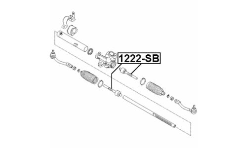 Тяга рулевая Febest, арт. 1222-SB