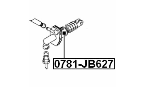 Цилиндр сцепления главный Febest, арт. 0781-JB627