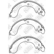 Колодки тормозные барабанные NiBK, комплект на ось (4 шт), арт. FN1264