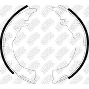 Колодки тормозные барабанные NiBK, комплект на ось (4 шт), арт. FN2338