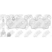 Колодки тормозные NiBK дисковые, арт. PN0347W