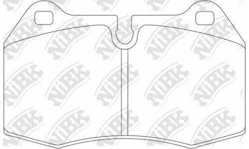 Колодки тормозные NiBK дисковые, арт. PN0165