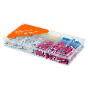 Предохранитель автомобильный Airline, цилиндрический, евро (CONTINENTAL FC), Ø6x25мм, 5/8/16/20/25А, комплект 360 шт, пластиковый кейс (+2 экстрактора), арт. AFU-V-P360