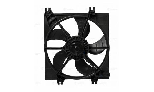 Вентилятор охлаждения радиатора Luzar, с кожухом, для Hyundai Accent, арт. LFc 0800