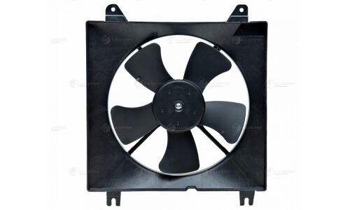 Вентилятор охлаждения радиатора Luzar, с кожухом, для Chevrolet Lacetti, арт. LFc 0564