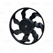 Вентилятор охлаждения радиатора Luzar, без кожуха, для VAZ 2170-72, арт. LFc 01270