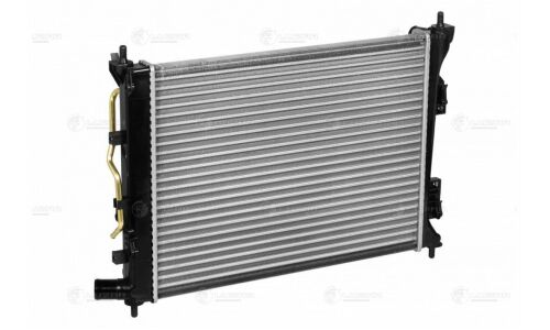 Радиатор охлаждения двигателя Luzar, для Hyundai Solaris, KIA Rio, арт. LRc 081L4