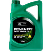 Масло моторное Hyundai/Kia Premium DPF Diesel Engine Oil 5w30, синтетическое, ACEA C3, для дизельного двигателя, 6л, арт. 05200-00620