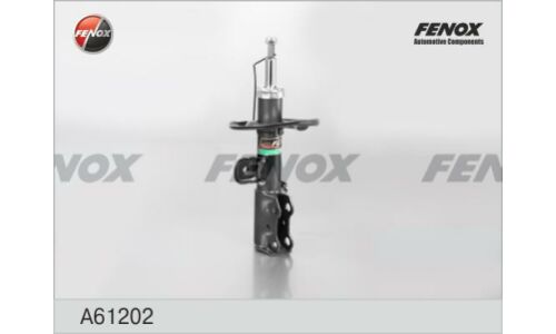 Амортизационная стойка Fenox газомасляная двухтрубная, передняя, левая, 1 шт, арт. A61202