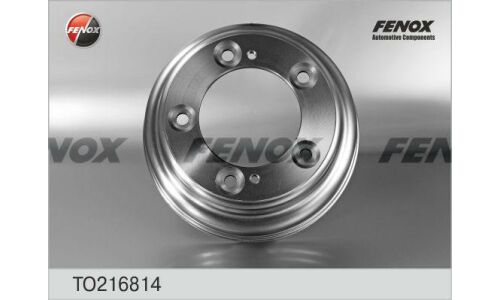 Барабан тормозной | зад прав/лев Fenox, арт. TO216814